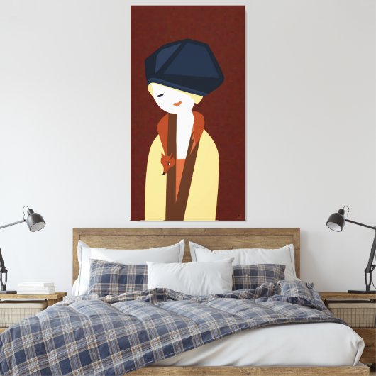 Renee Leinwanddruck (Insitu (Schlafzimmer))