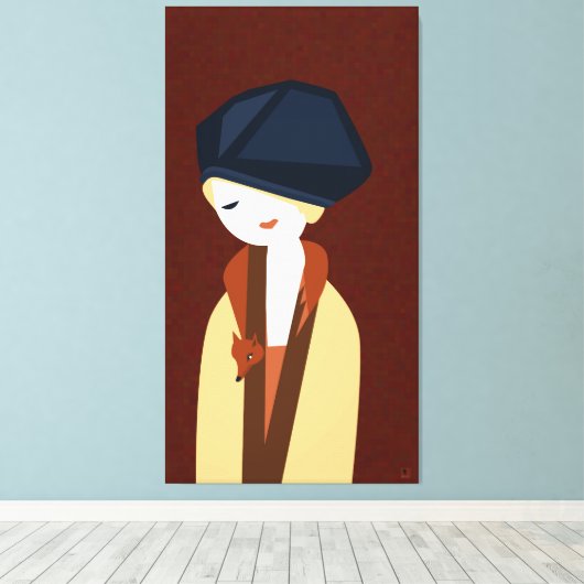 Renee Leinwanddruck (Insitu (Holzboden))