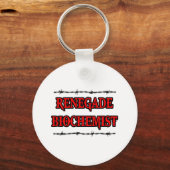 Renegade Biochemiker Schlüsselanhänger (Vorderseite)