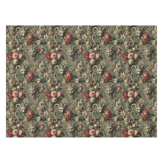 🩸 Renegade Harvest - Gotisches Großmuster Tischdecke (Vorderseite (Horizontal))