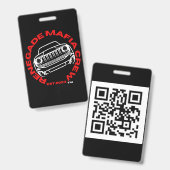 Renegade Mafia Crew Abzeichen Ausweis (Vorder- & Rückseite)