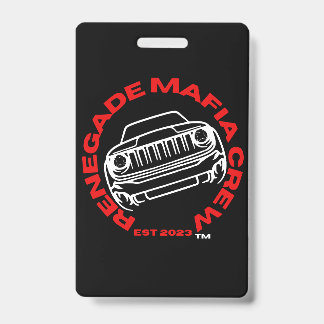 Renegade Mafia Crew Abzeichen Ausweis