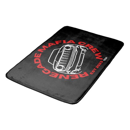 Renegade Mafia Crew Bathmat Badematte (Schrägansicht)