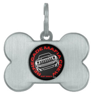 Renegade Mafia Crew Dog Tag Tiermarke