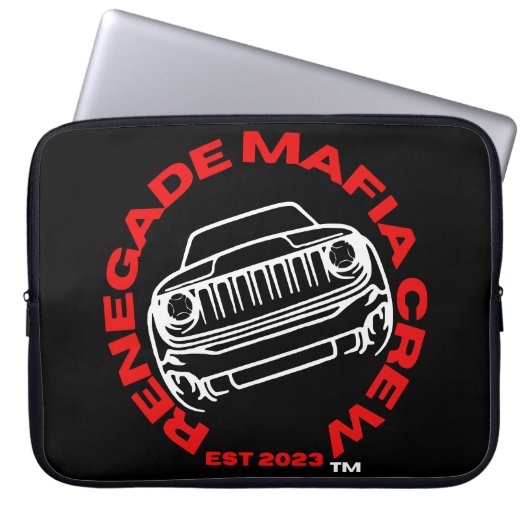 Renegade Mafia Crew Electronics Bag Laptopschutzhülle (Vorderseite)