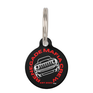 Renegade Mafia Crew Pet Tag Haustiermarke