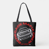 Renegade Mafia Crew Tote Tasche (Rückseite)