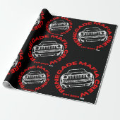 Renegade Mafia Crew Wrapping Paper Geschenkpapier (Ungerollt)
