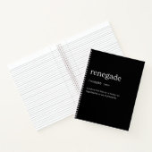 Renegade Trauma Journal Notizblock (Innenseite)