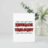 Renegade Urologist Postkarte (Stehend Vorderseite)