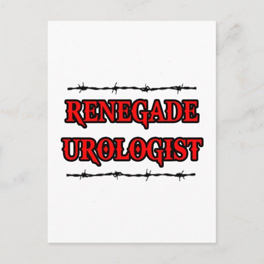 Renegade Urologist Postkarte (Vorderseite)