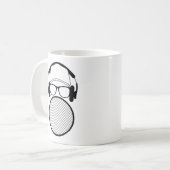 Renegadewill-Logo-Tasse Kaffeetasse (Vorderseite Links)