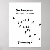 Renew Your Mind Wall Art–Metanoia Christian Poster (Vorne)