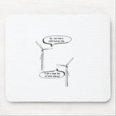Renewable Energy I'm A Huge Fan – Wind Energy  Mousepad (Vorne)