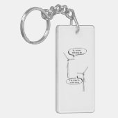 Renewable Energy I'm A Huge Fan – Wind Energy  Schlüsselanhänger (Vorderseite links)