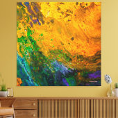 "Renewal" Custom Art Canvas Print Leinwanddruck (Insitu (Wohnzimmer))