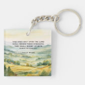 Renewed Strength in the Lord Christian Schlüsselanhänger (Rückseite)