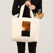 Renewing_ Classic Bag _ by Elenne Boothe Jumbo Stoffbeutel (Vorderseite (Produkt))