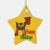 Renfeiertagsverzierung Keramikornament (Rechts)