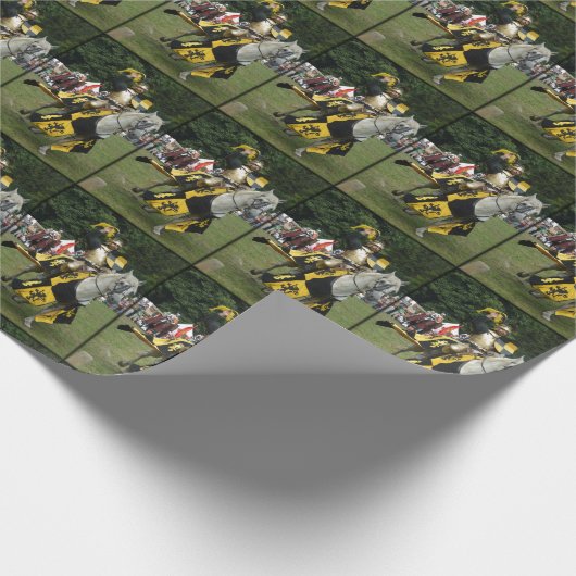 Renfest Ritter Geschenkpapier (Ecke)