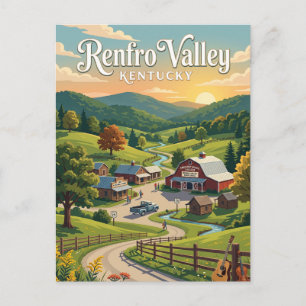 Renfro Valley, Kentucky Postkarte