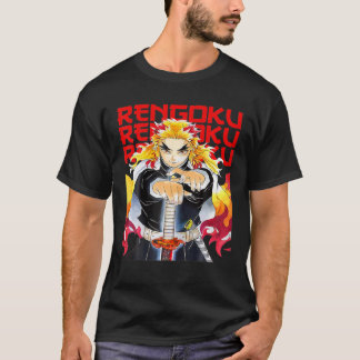 Rengoku Funny Artwork für Männer Frauen T-Shirt