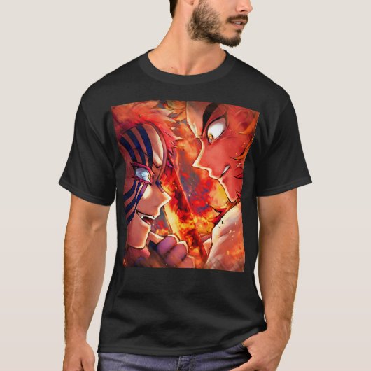 Rengoku vs Akaza T - Shirt (Vorderseite)
