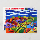 Renie Britenbucher Artist Postkarte (Vorne/Hinten)