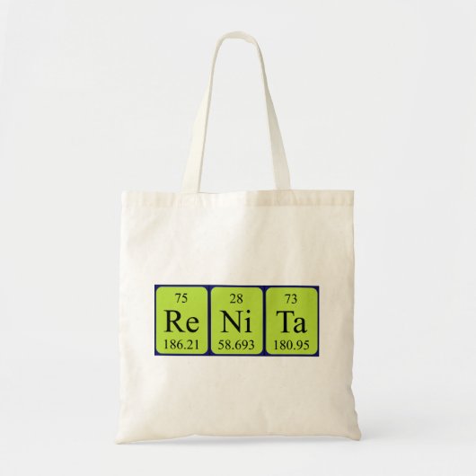 Renita Periodischer Tabellenname Tasche (Vorne)