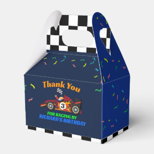 Renn-Kids-Geburtstags-Rennwagen-Thema Geschenkschachtel