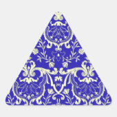 Rennaisance Damask #1 @ Sonolotre Dreieckiger Aufkleber (Vorderseite)