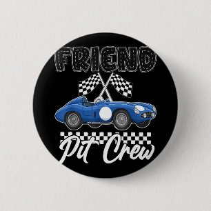 Rennauto-Geburtstagsfeier-Rennfamilienfreund-Pit Button