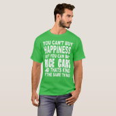 Rennauto Glück Geschenk Freunde T-Shirt (Vorne ganz)