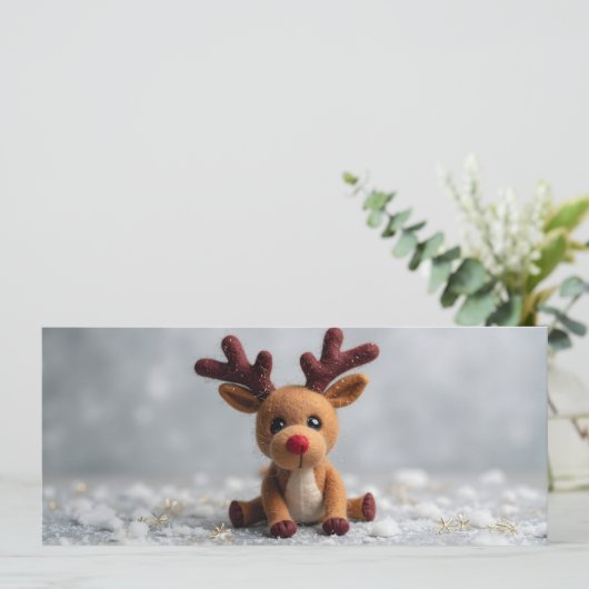 Renne Rudolphe Peluche (Stehend Vorderseite)