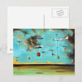 Rennen 3 postkarte (Vorne/Hinten)