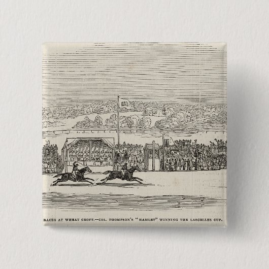 Rennen an der Weizen-Kate: Col. Thompsons 'Hamlet Button (Vorderseite)