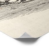 Rennen bei Wheat Croft: Col. Thompsons 'Hamlet' Poster (Ecke)