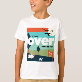 Rennen bis zum Ende - Motivierend Kinder T-Shirt