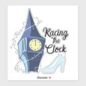 Rennen der Uhr Aufkleber (Blatt)