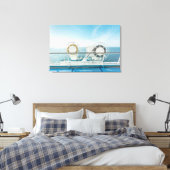Rennen eines Kreuzfahrtschiffs Leinwanddruck (Insitu (Schlafzimmer))