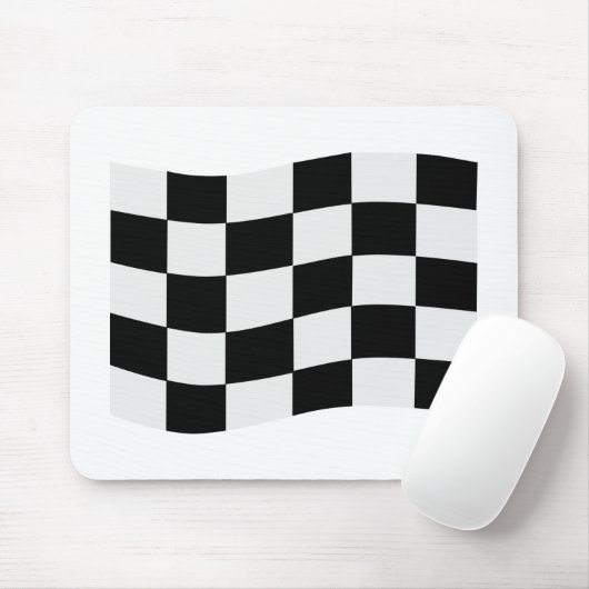 Rennen-Flagge Mousepad (Mit Mouse)
