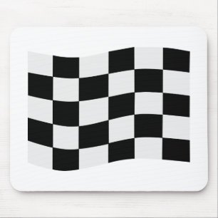 Rennen-Flagge Mousepad