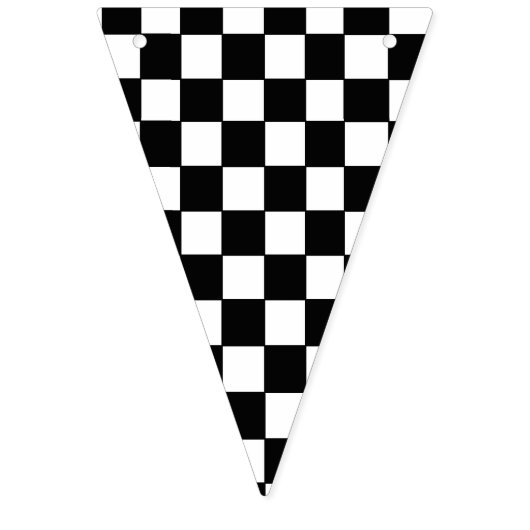 "Rennen-Flaggen-" Fahne Wimpelkette (Dritte Fahne)