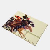 Rennen Fußmatte (Schrägansicht)