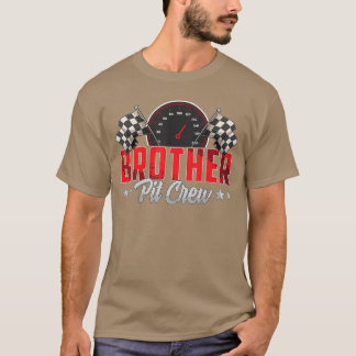 Rennen Geburtstagsfeier Rennfamilie Bruder Pit Cre T-Shirt