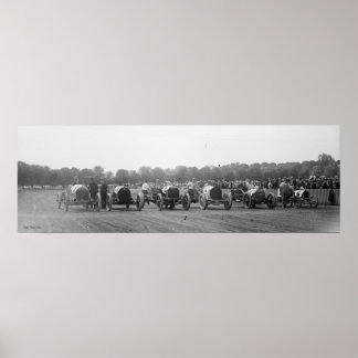 Rennen im Auto, York, Pa., 11. Mai 1915 Poster