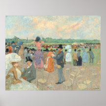 Rennen in Longchamp - Jean-Louis Forain Fine Art