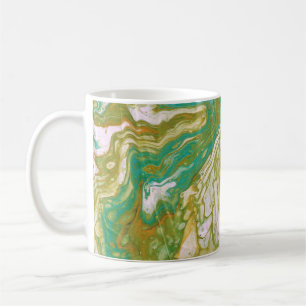 Rennen ist auf 2 grün abstrakter Tasse