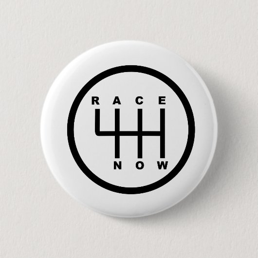 Rennen-jetzt Getriebe Stammes- Button (Vorderseite)