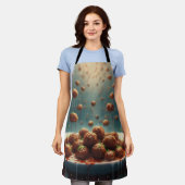 Rennen Meatballs Schürze (Getragen)
